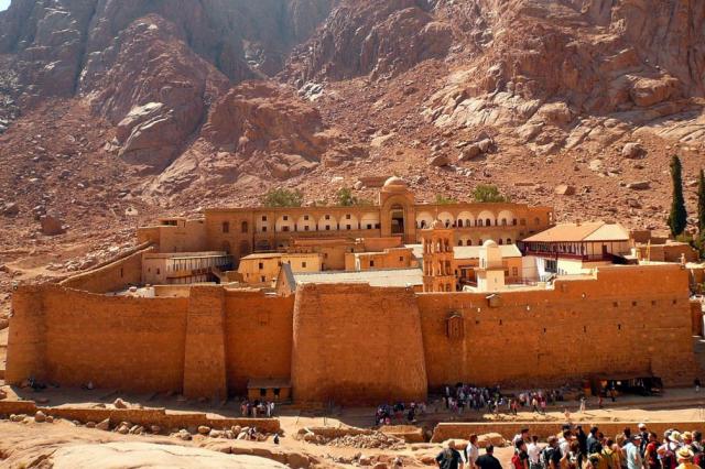 Monastery of St. Catherine in Sinai.  Monastery of St. Catherine in the heart of Sinai Sharm El Sheikh Monastery of St. Catherine