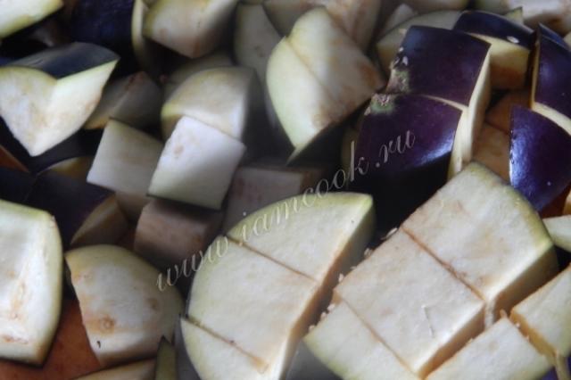 Eggplant saute for the winter (6 recipes)